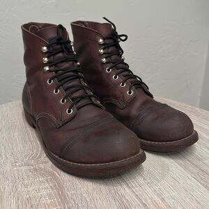 Red Wing Iron Ranger 8111 Amber Harness 9.5 D (04/2016)